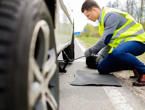 Tyre Change Assistance